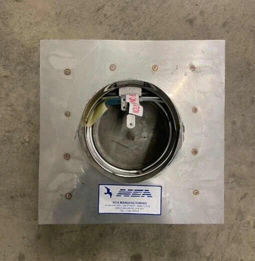 300Dia Acciaio Inox - Ammortizzatore Telaio Piastra - Hvc