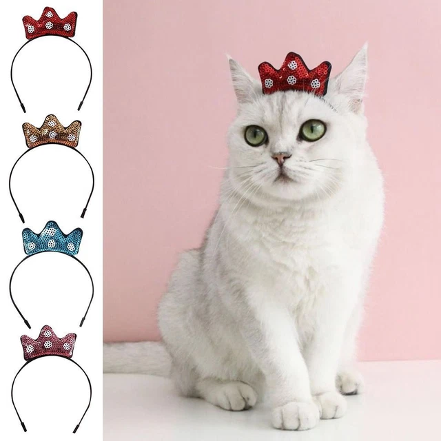 Banda para el pelo de mascotas accesorios para perro moño gato tocado para mascotas aro para mascotas