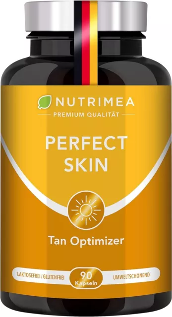 Betacarotin SUN plus Bräunungskapseln | 2In1 Natural Tan Bronzer PERFECT SKIN |