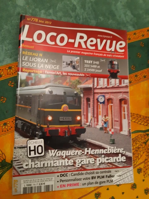 Revue Train Loco N°802 - Occasion, Collection Magazine Modélisme Ferroviaire