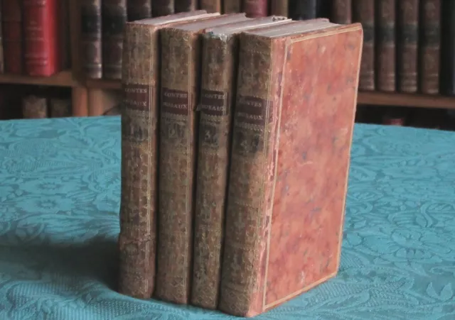 Marmontel - Contes Moraux. 4 vol 1774