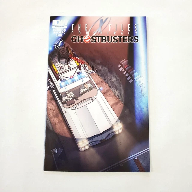 X-Files Conspiracy Ghostbusters #1 SUB Variant Cover IDW Comic Book 2014