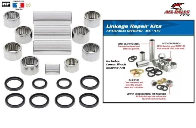 Vis Bras Oscillant/Biellette Suspension Yamaha YZ 125/250 (1986-87) & YZ 490 (1986-88)