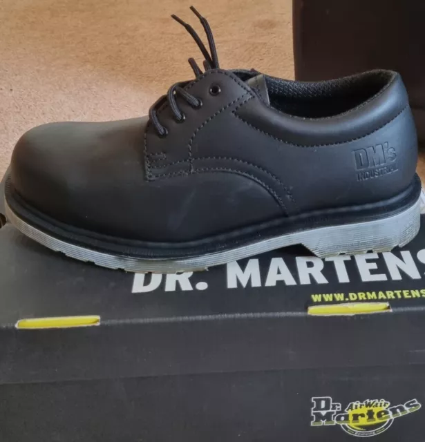 DR MARTENS 2216 PW Classic SB Industrial SAFETY Steel Toe Cap Smart Shoes Black 113.00 PicClick UK