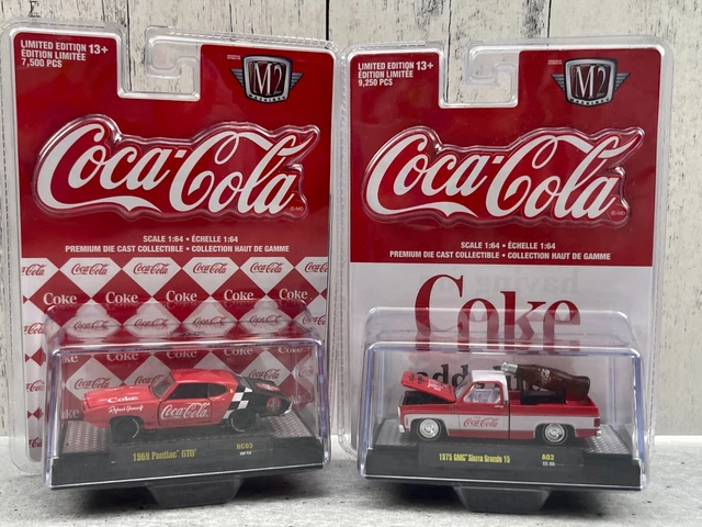 Miniature M2 Machines 1/64 – GMC Sierra Grande 1975 – Coca-Cola – Chase Limited Edition (750 Pcs)