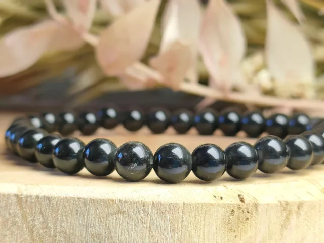 Bracelet en Obsidienne Œil Céleste