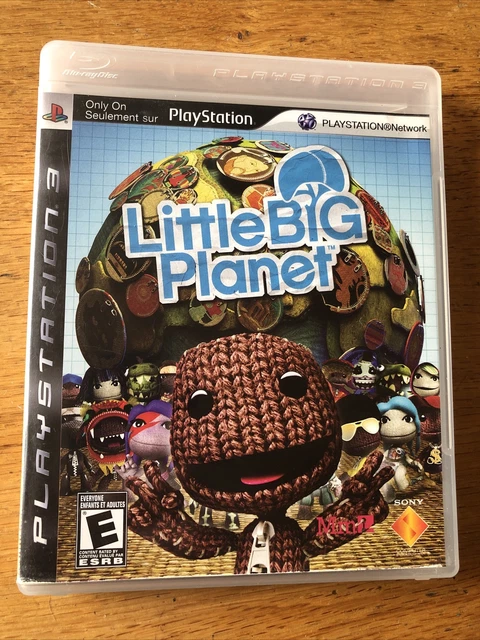 LittleBigPlanet (Sony PlayStation 3, 2008)-Complete In Box Very Good Condition