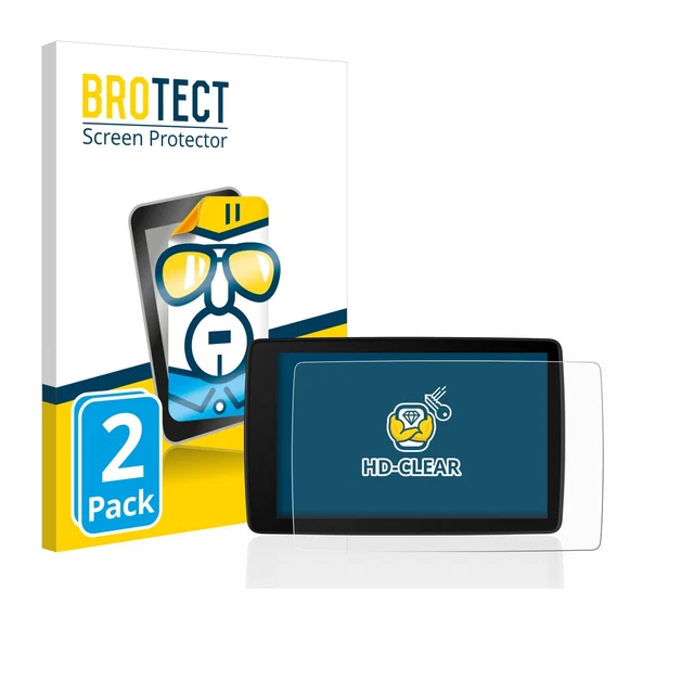 2X DISPLAY PROTECTION film for BMW motorcycle navigator VI accessories