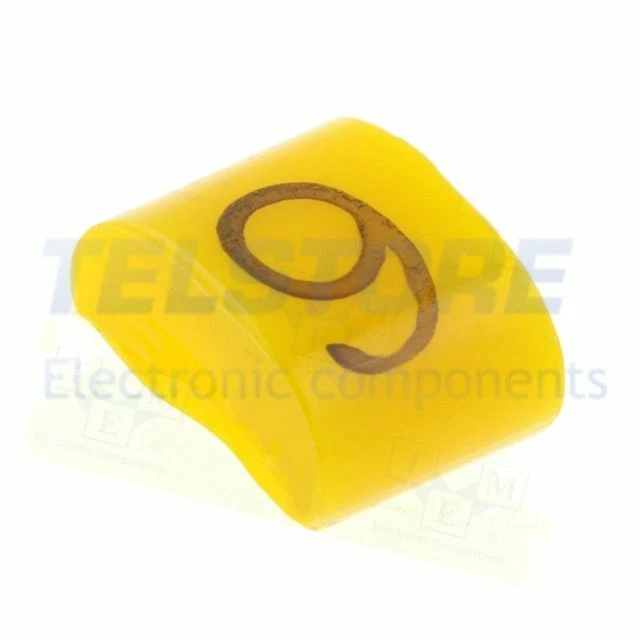 1Confezione  Segna cavi per cavi e fili 1,1÷2,5mm H 3mm A 6mm L 5mm  .