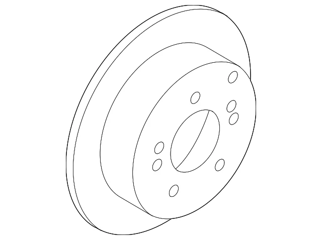OEM NEW 2005-2015 Kia Sportage Disc Rear Brake Rotor Left/Right Side 58411-3A300