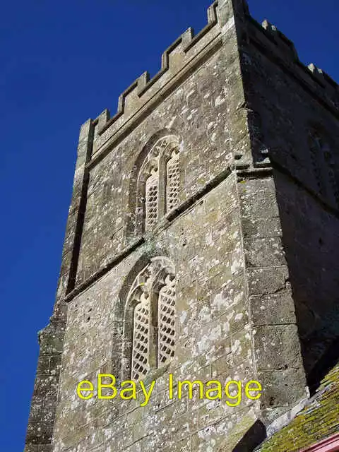 Photo 6x4 Detail on tower of St Margaret's Church Margaret Marsh  c2007