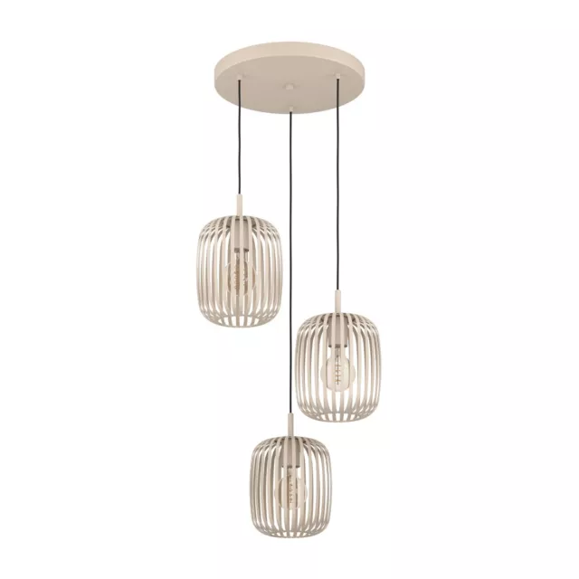 EGLO ROMAZZINA Pendelleuchte Wohnzimmer Lampe, IP20, E27 Fassung