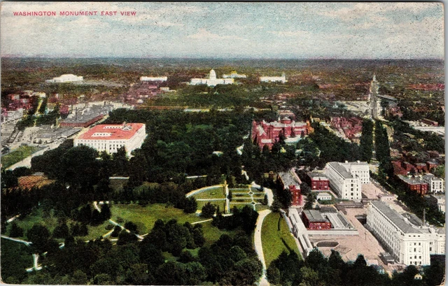 East View WASHINGTON MONUMENT EAST View Washington DC Antique Postcard £8.98 ...