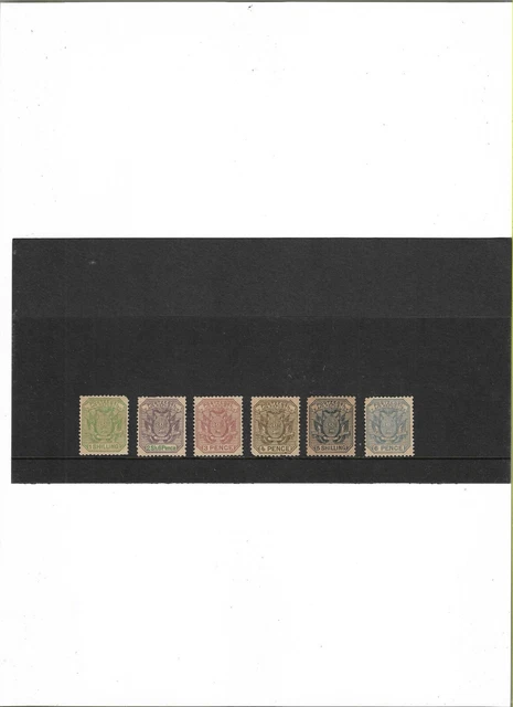 South Africa Transvaal Vintage stamps  1885- 6  Mint  stamps