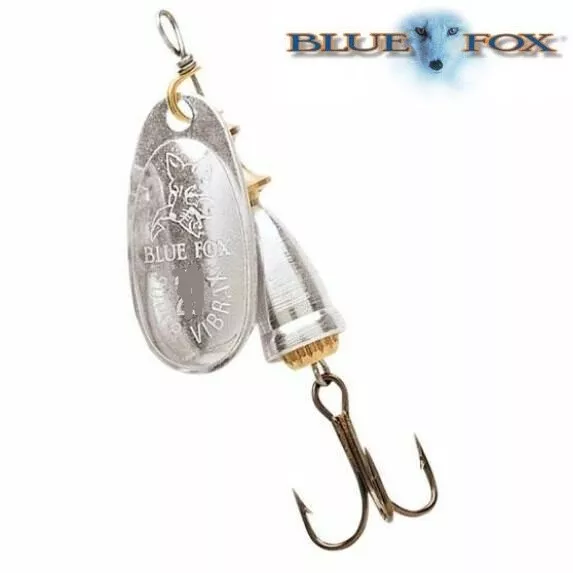 Cuiller Blue Fox Vibrax N°3 argent