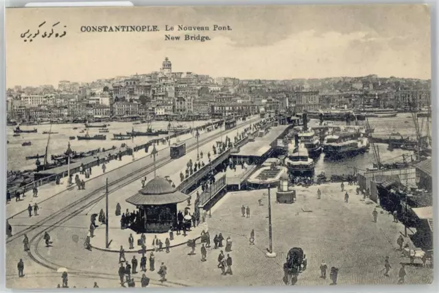 51174944 - Konstantinopel Hafen , Strassenbahn  Konstantinopel / Istanbul