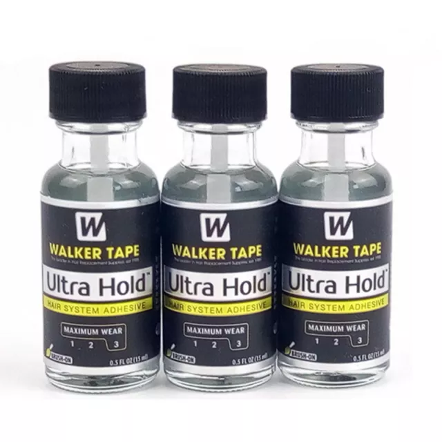 3 Ultra Hold Walker Tape colla per protesi capelli 0,5oz 15 ml