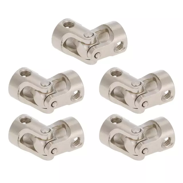 Plating Universal Joint DIY Multi Size Shaft Coupling RC Car Motor Connector