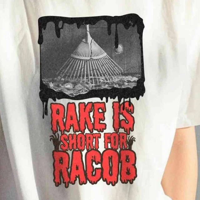 Cursed Rake RAKE IS SHORT for Racob Meme, Oddly Specific Shirt, Cursed Shirt ...