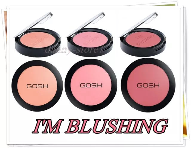 GOSH I'M Blushing Intense Color Blush Smooth & Flawless Finish Shades 5.5 g