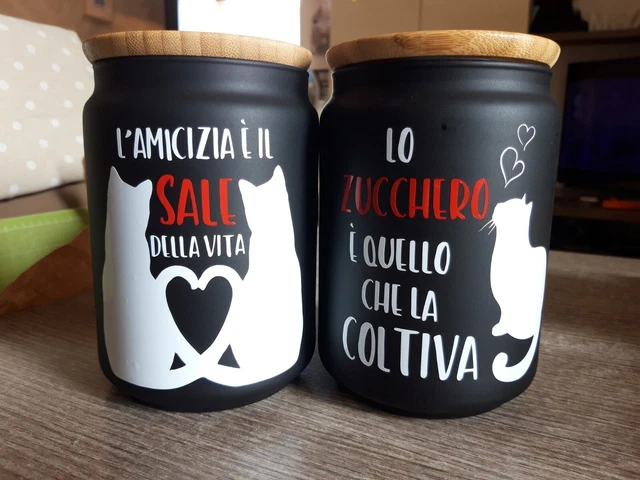 Set Barattoli Vetro Per Alimenti - 7 Pezzi 750ml/1500ml/2400ml Con Coperchio Legno | Withosent - Foto 9