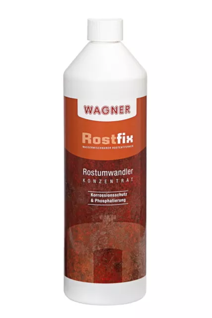 1 Liter WAGNER Rostfix phosphatierender Rostumwandler / Rostentferner