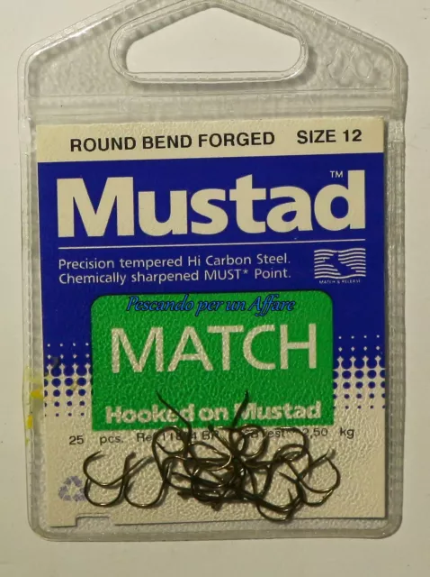 Mustad 496BNP-BU Limerick Match Crab & Soft Bait Hook / Sea