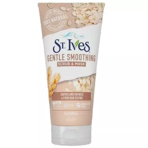 St.Ives Gentle Smoothing Scrub & Mask Oatmeal 2-in-1 Peeling &maske VEGAN 150ml
