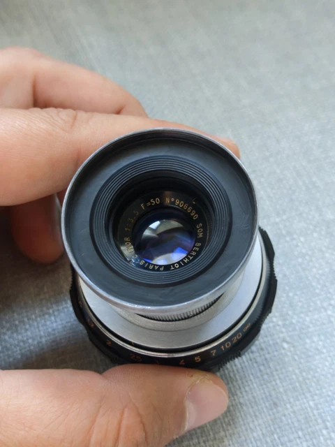 Som Berthio Paris Cinor 50mm F3.5 L39→M Som Berthio Paris Cinor