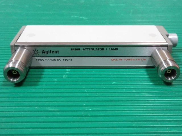 Hp/Agilent 8496H/001 Attenuator 0-110Db 10Db Step Dc-18Ghz Max1W Untested