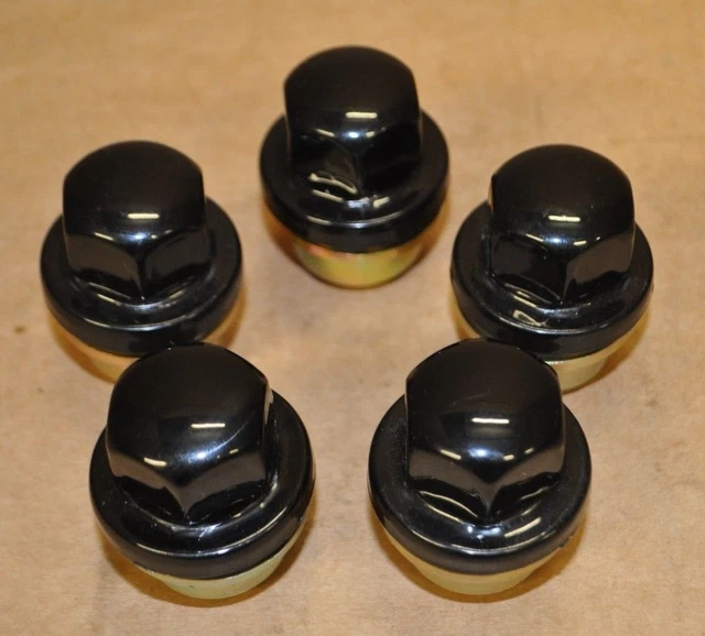 GLOSS BLACK ALLOY Wheel Nuts to fit Land Rover Defender (RRD500560B) X