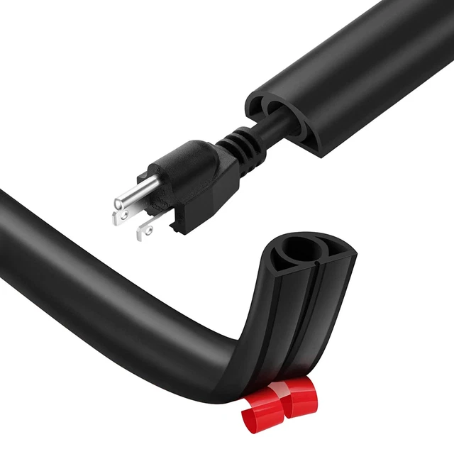 Soft Wire Slot PVC 1/3/5M Accessories Bridge Cable Duct For Power Cords Glue