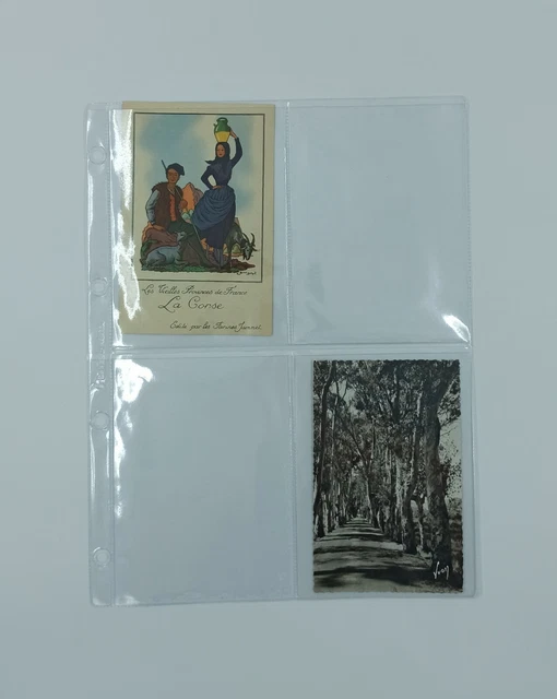 50 Pochettes De Protection En Polyester PET Pour Cartes Postales Anciennes - Format A6, Sans Acide, Qualité Archive - 8