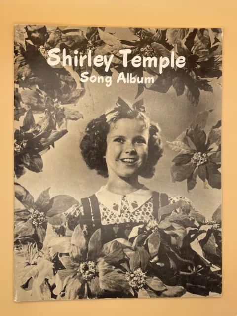 Shirley Temple "Song Album" Piano/Vocal/Guitar Chords Music Book Rare 1957
