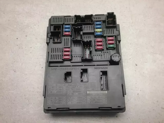 Nissan Micra Fuse Box Engine Bay, K13, 11/10-12/16 (Ipdm)