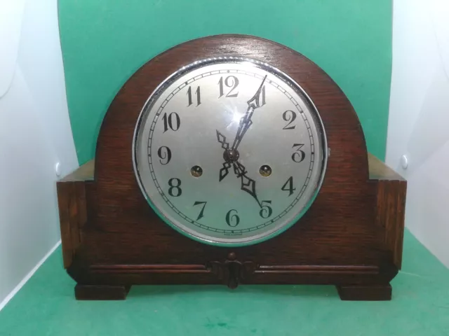 Vintage Enfield  pendulum mantle clock