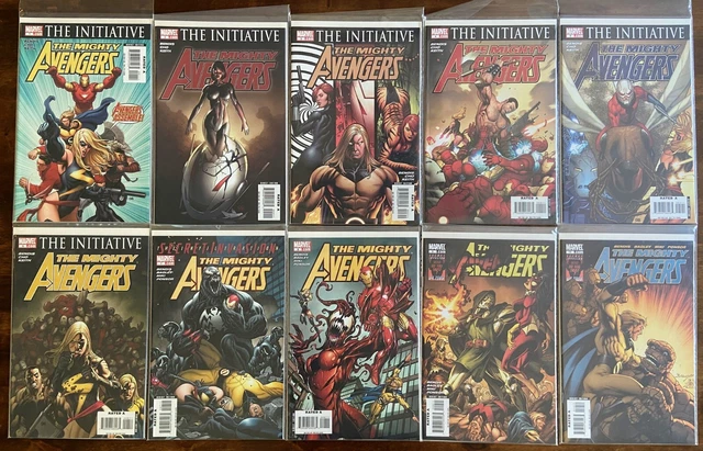 Marvel Comics Mighty Avengers (2007) #1-36 Complete Series (Lot of 36)