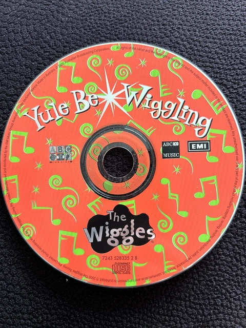 THE WIGGLES YULE Be Wiggling - CD Original Cast Wiggly Safari 2000s ...