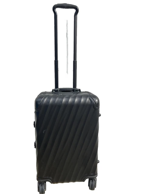 Tumi 19 Degree Aluminum International 4-Wheeled Spinner Carry-On 36860 Black