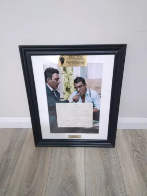 The Krays Reg Kray Hand Written Letter framed  London Gangster