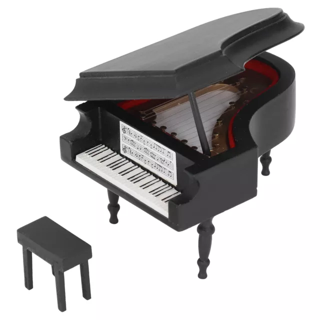 Piano Miniature Piano Small Beech Wood Materials To Decorate Your Workbench GOF