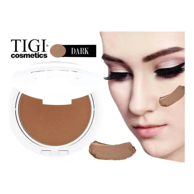 New TIGI  Creme Foundation Dark Long-wearing For all Skin Type 0.43 oz  MS-64040