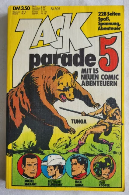 ZACK Parade Nr. 5 * Comic Taschenbuch Koralle Verlag 1974