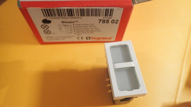 Voyant LED De Balisage Pour Plinthes Legrand Mosaic 78510 – Unité, Neuf (défaut Possible)