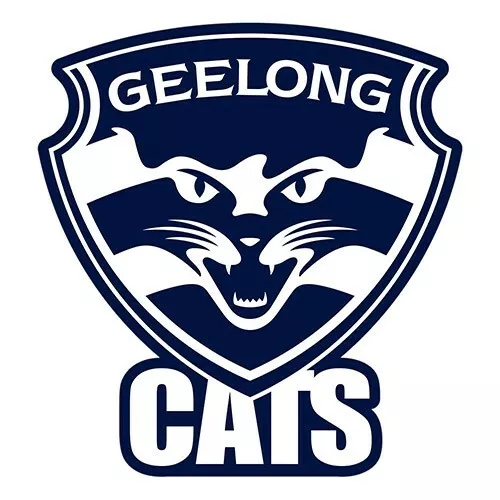 Geelong Cats AFL Logo Sticker Car School Books Man Cave Bar Gift