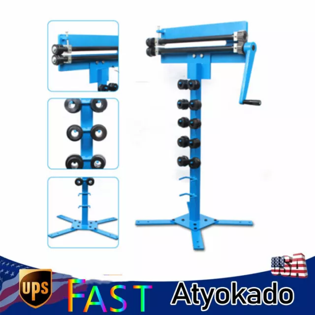 1.2mm Multifunctional Manual Bead Roller Sheet Metal Bead Roller Bending Machine