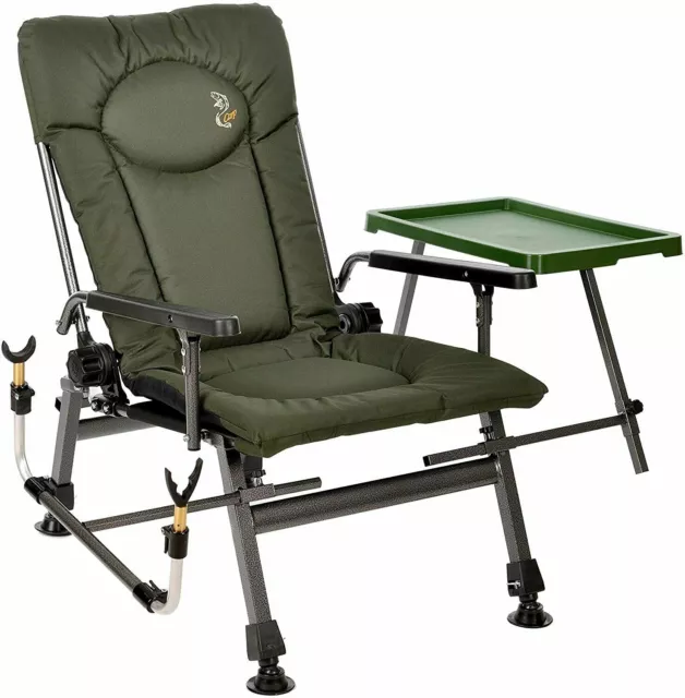 F5R ST/P + Bag CUZO PK2__CARP Armchair Folding Steel FISHING CHAIR Accessories