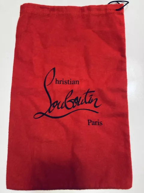 Christian Louboutin Drawstring Dust Bag 14” X 9.5”