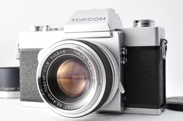 Read Rare TOPCON RE-2 SLR Film Camera 58mm f/1.8 From Japan 2563R309