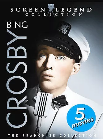BING CROSBY: SCREEN LEGEND COLLECTION (3-DVD SET, 2006).  Sealed, new.